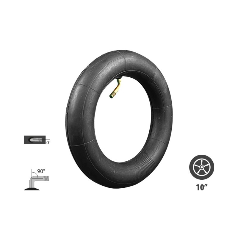 CHAMBRE A AIR TROTT 10X2.5 VALVE 90°