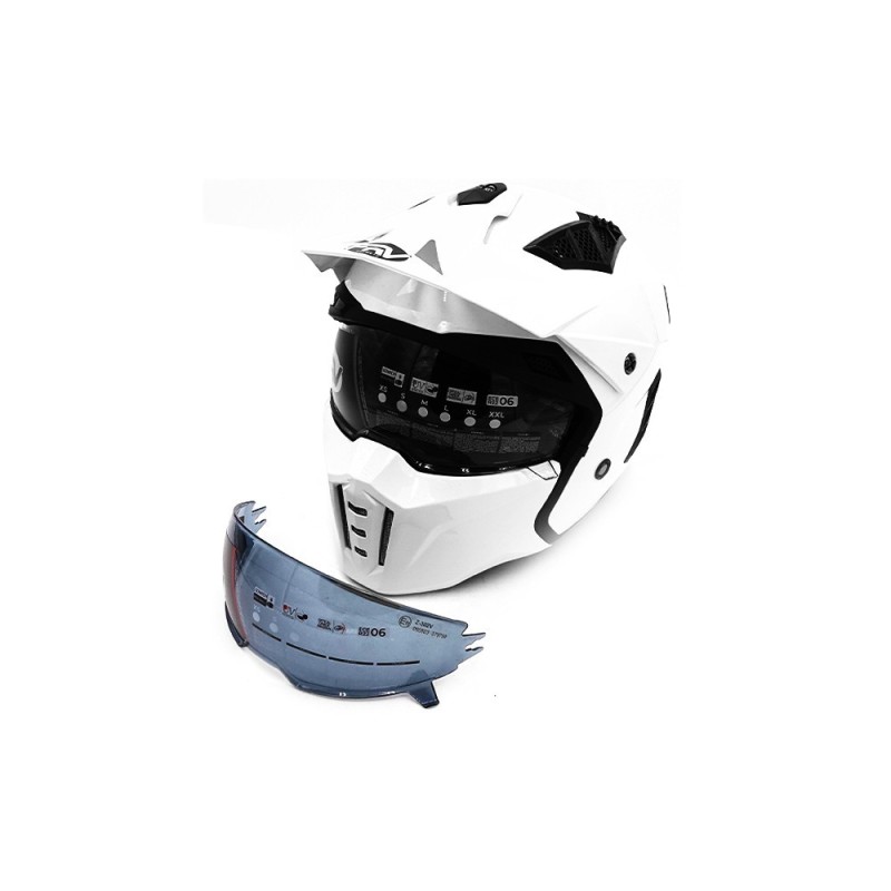 Casque Trottinette VTT Moto street FRV Trooper (taille S à XL)