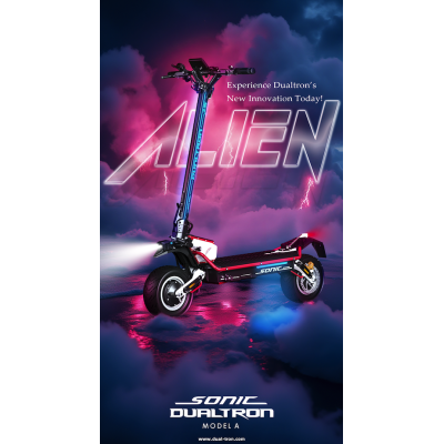 TROTTINETTE ELECTRIQUE DUALTRON ALIEN | 72V 40Ah