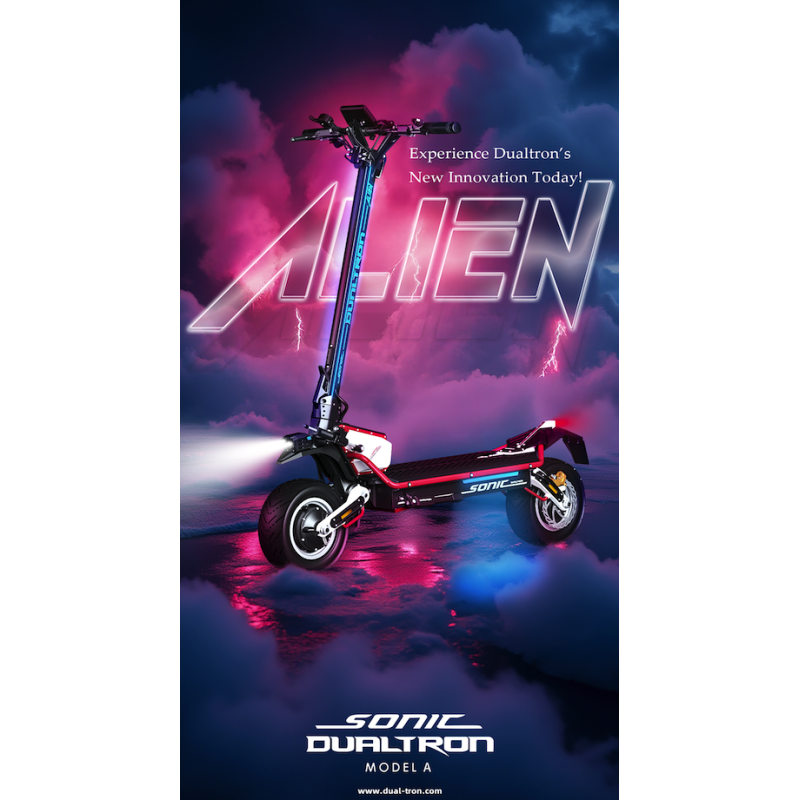 TROTTINETTE ELECTRIQUE DUALTRON ALIEN | 72V 40Ah