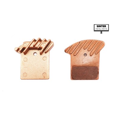 Plaquettes de freins Nutt ventilées Dualtron Thunder Metal Fritté Haute Resistance