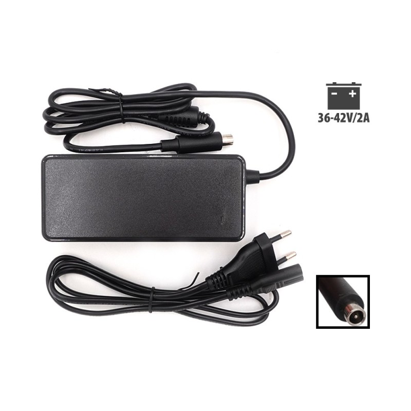 Chargeur 36V - 42V / 2A Xiaomi (connecteur RCA)