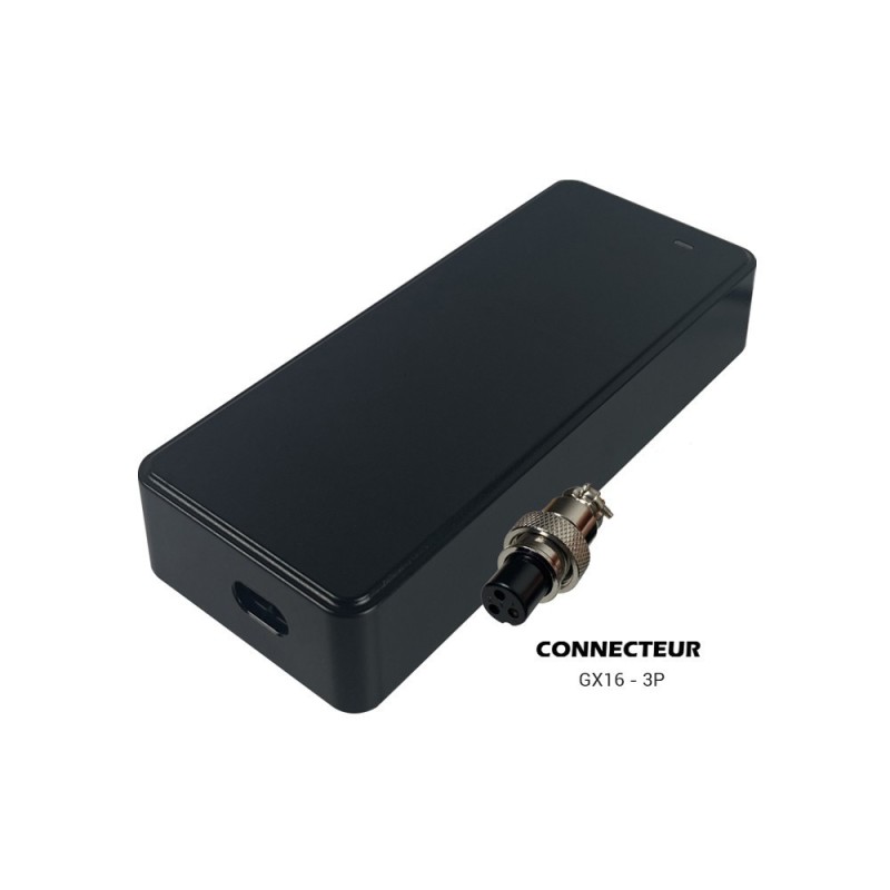 CHARGEUR 52V / 58.8V / 2A (CONNECTEUR GX16-3P)