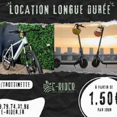 🚴‍♂️ NOUVEAU CHEZ E-RIDER !🛴

Nous avons une super nouvelle pour vous ! 🎉 D'ici quelques jours votre boutique E-rider va vous proposer un service de location longue durée !

Envie de vous déplacer facilement et de manière écologique sans acheter ? Optez pour la location longue durée ! Profitez de nos véhicules électriques modernes et parfaitement entretenus pour une expérience optimale.

👉Pourquoi choisir la location longue durée chez E-rider ?

Flexibilité: Louez pour la durée qui vous convient
Entretien inclus: Nous nous occupons de tout
Économies : Coût réduit sans aucun Apport 

Nous aimerions connaître votre avis ! Que pensez-vous de cette nouvelle option ? Seriez-vous intéressé par la location longue durée de nos vélos et trottinettes électriques ? 

Laissez-nous vos commentaires ci-dessous ou venez en boutique pour en discuter ! 👍

#E-Rider #LocationLongueDurée #VéloÉlectrique #TrottinetteÉlectrique