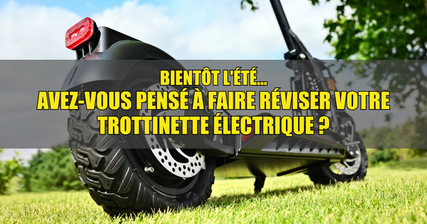 Révision de trottinette électrique 
